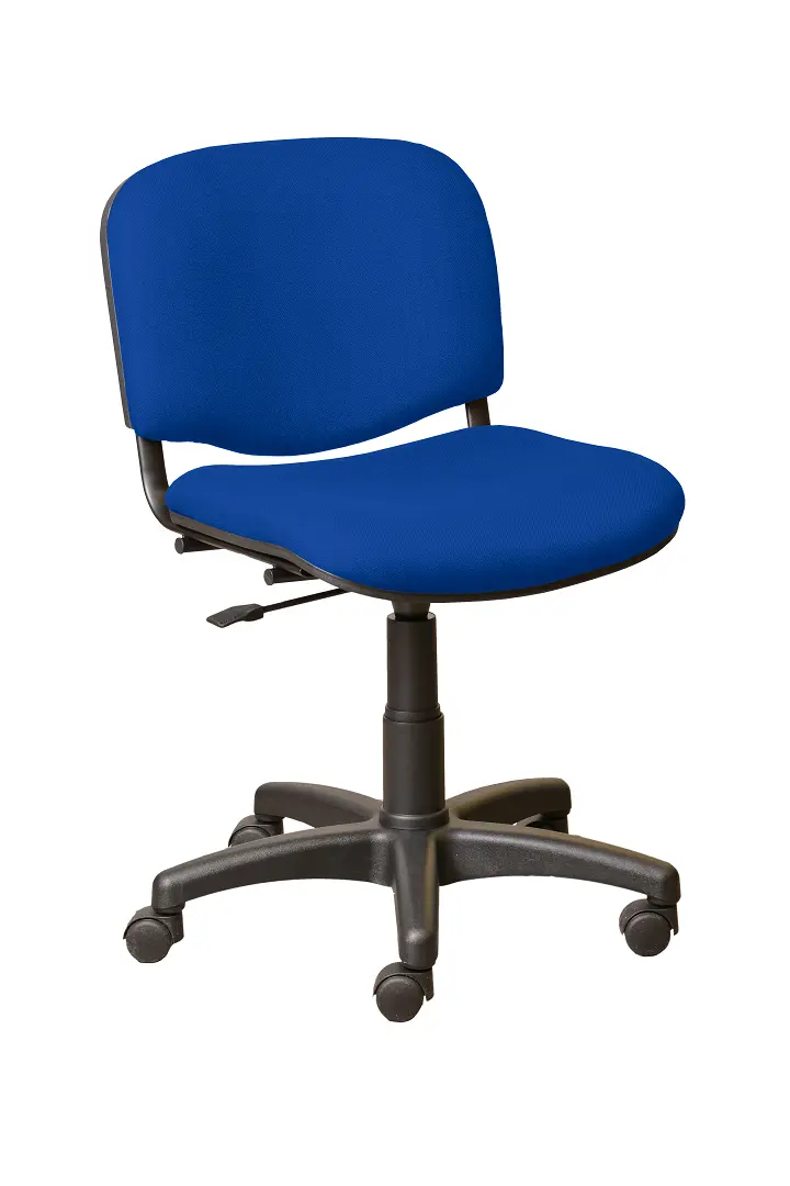 JULIE - 1  židle čalouněná, bez područek a stolku, BONDAI BN18 (6071) - látka modrá